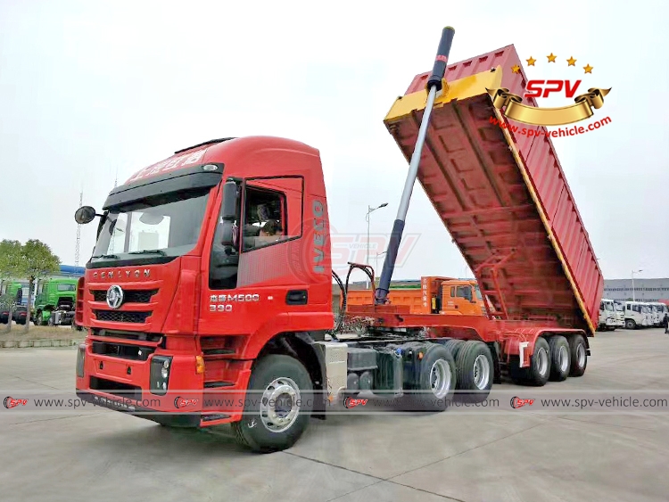 3 alxes Tipping Semi-trailer - Tipping 3 alxes Tipping Semi-trailer - Tipping